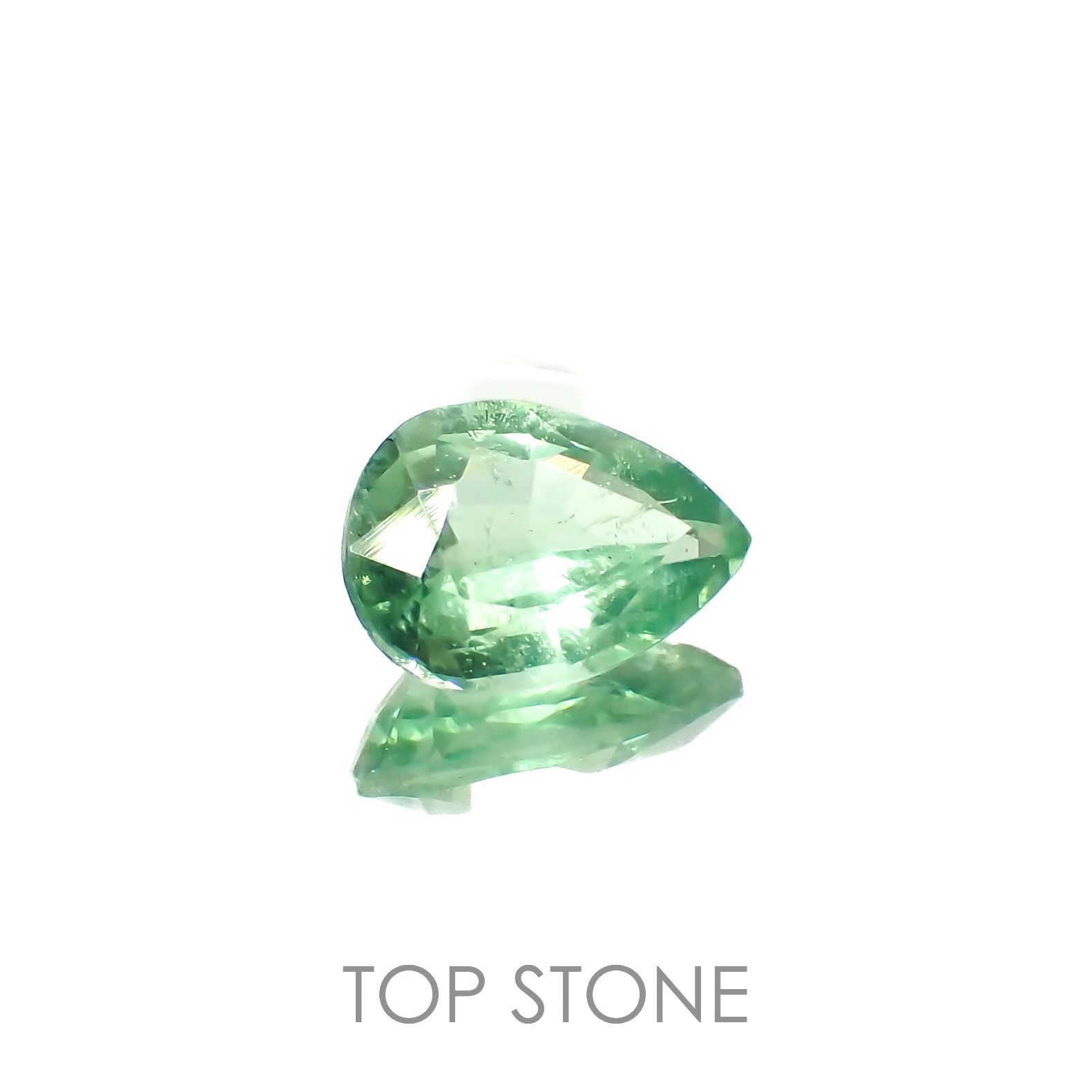 グリーンカイヤナイト タンザニア産 1.12ct[230220564]7.9x5.7mm前後