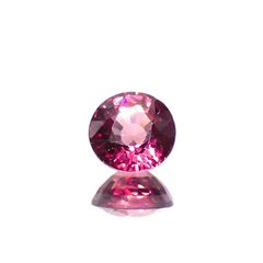 ロードライトガーネット(宝石名ロードライト・ガーネット)ブラジル産 0.69ct 識別済[230421593]5.2x5.1mm前後