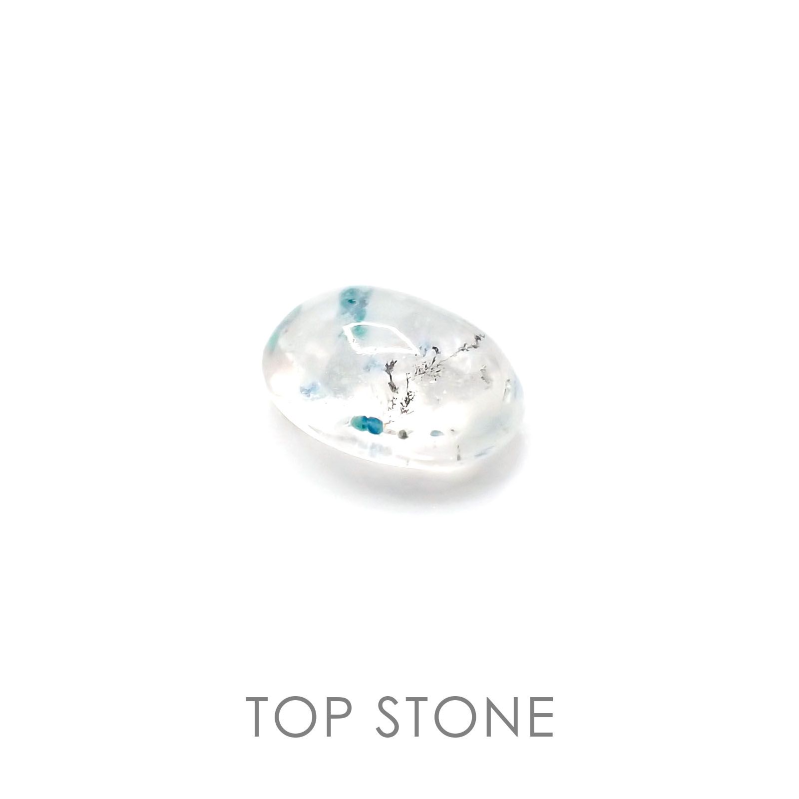 パライバクォーツ ブラジル産 ルース 0.7ct[20106757]6.5×4.9mm前後