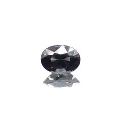 プラチナスピネル(宝石名スピネル) ビルマ産 0.838ct ソ付(彩珠)[250812840]6.7×4.9mm前後