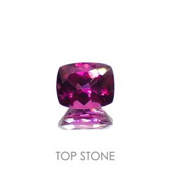 グレープガーネット(宝石名ガーネット)ブラジル産 1.48ct 識別済[220917708]7.1x5.7mm前後