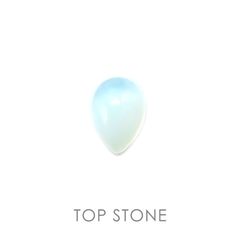 ブルーオパール ペルー産 ルース 0.49ct[20106188]7.2×5.1mm前後