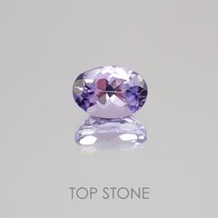 ラベンダータンザナイト タンザニア産 ルース 0.61ct[21019348]6×4.1mm前後