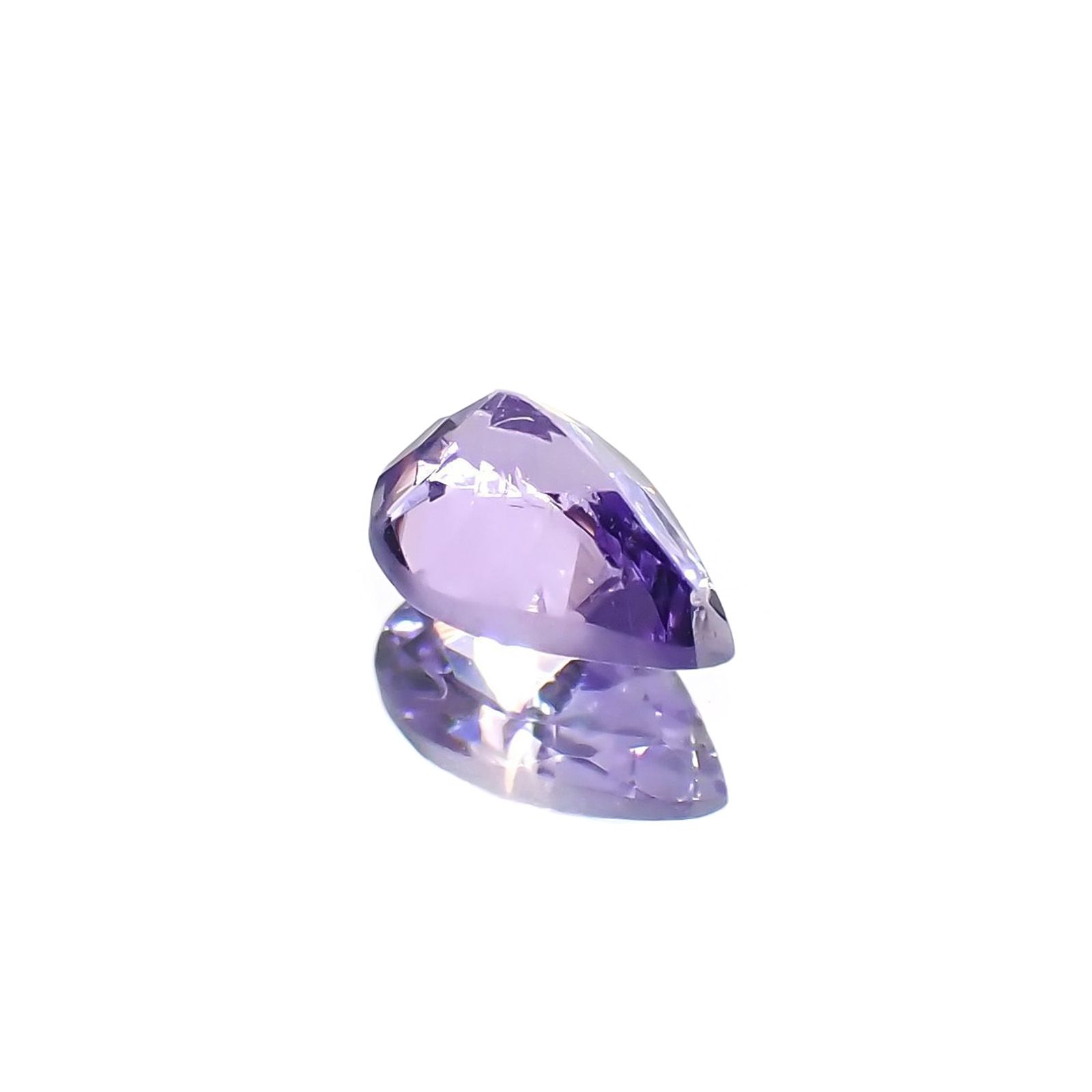 バイオレットゾイサイト(宝石名バイオレット・ゾイサイト)タンザニア産 識別済 0.45ct / 6.1x4mm前後 [220114943]