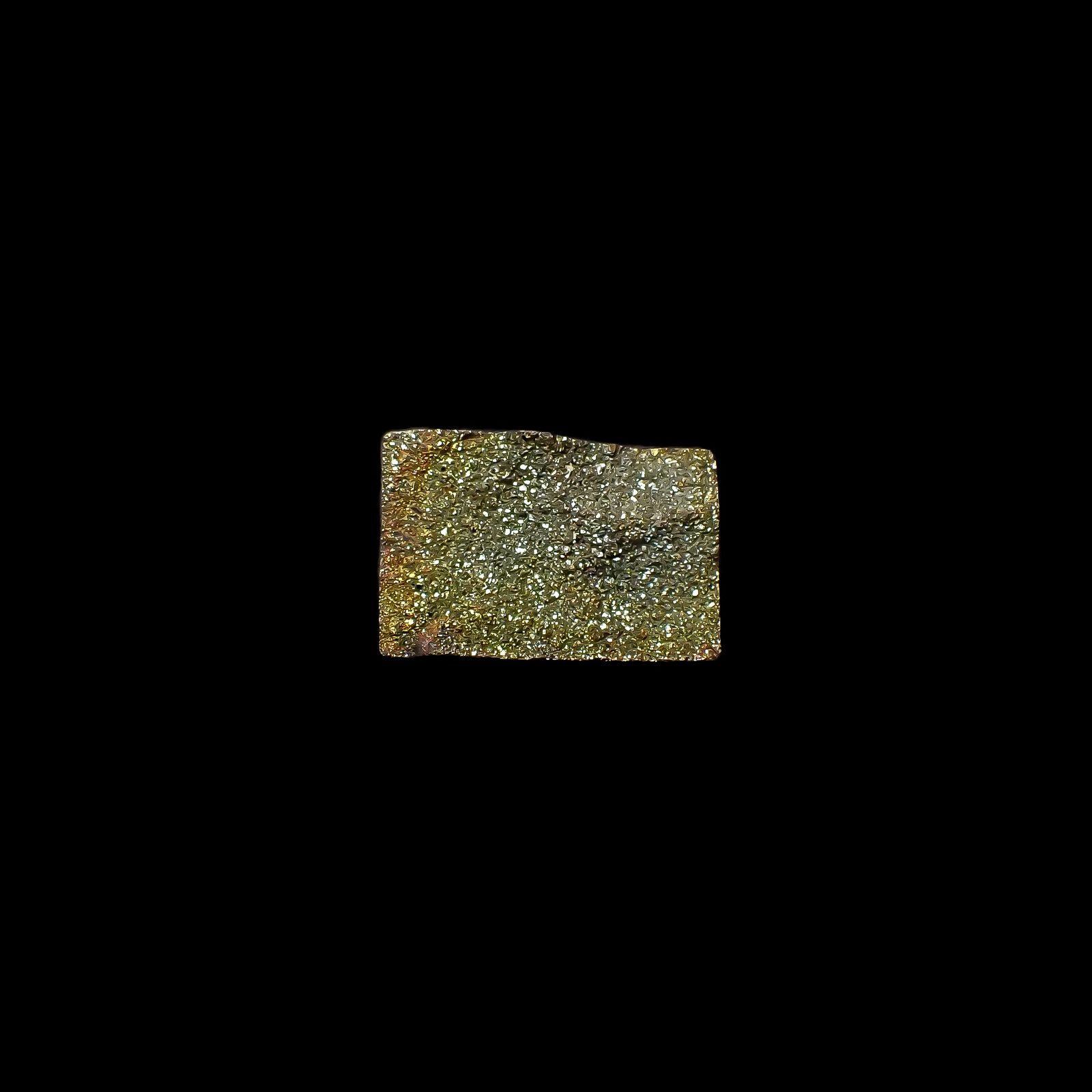 レインボーパイライト 原石 ロシア産 9.58ct[240527465]19.1x13.3mm前後