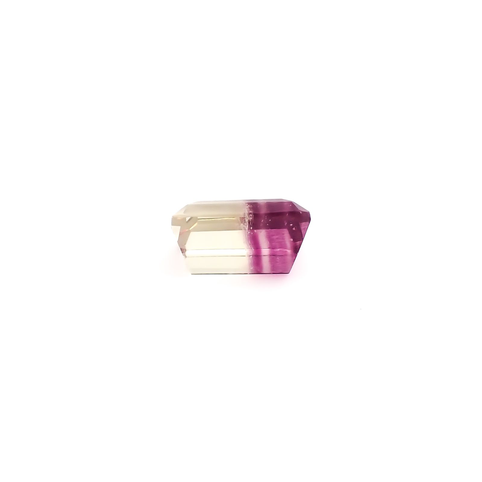 バイカラーフローライト フルオレッセンス 中国産 4.03ct / 10.1x8.1mm前後 [260932779]