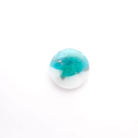 パライバトルマリンインクォーツ(宝石名トルマリンインクォーツ/別名パライバ・トルマリンインクォーツ) ブラジル産 1.38ct 識別済[210812950]9.0×9.0mm前後