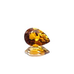 ゴールデントルマリン モザンビーク/コンゴ産 1.12ct[231225198]8.3x5.7mm前後