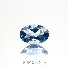 サンタマリアアクアマリン(宝石名アクアマリン) ブラジル産 0.418ct ソ付(彩珠)[210812638]6.2×4mm前後