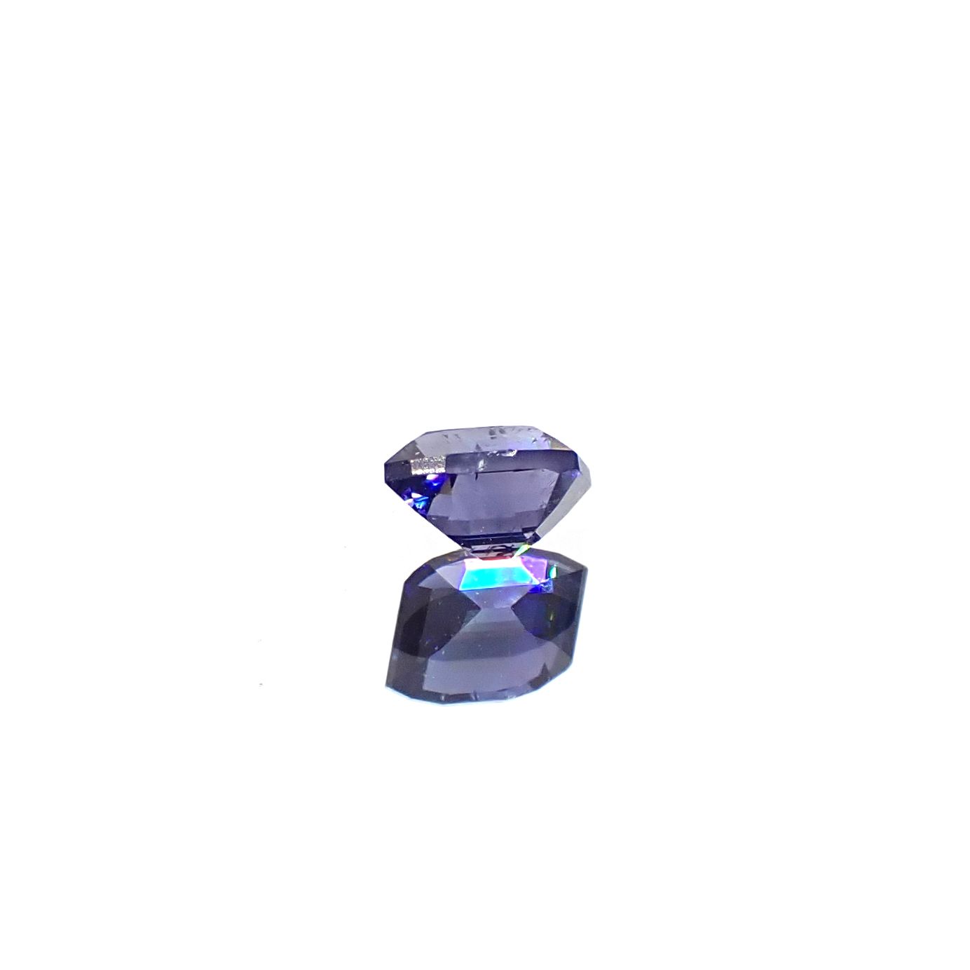 ◇カスタムカット◇ベニトアイト アメリカ・カリフォルニア州産 0.24ct [250630571]4.5x3.1mm前後