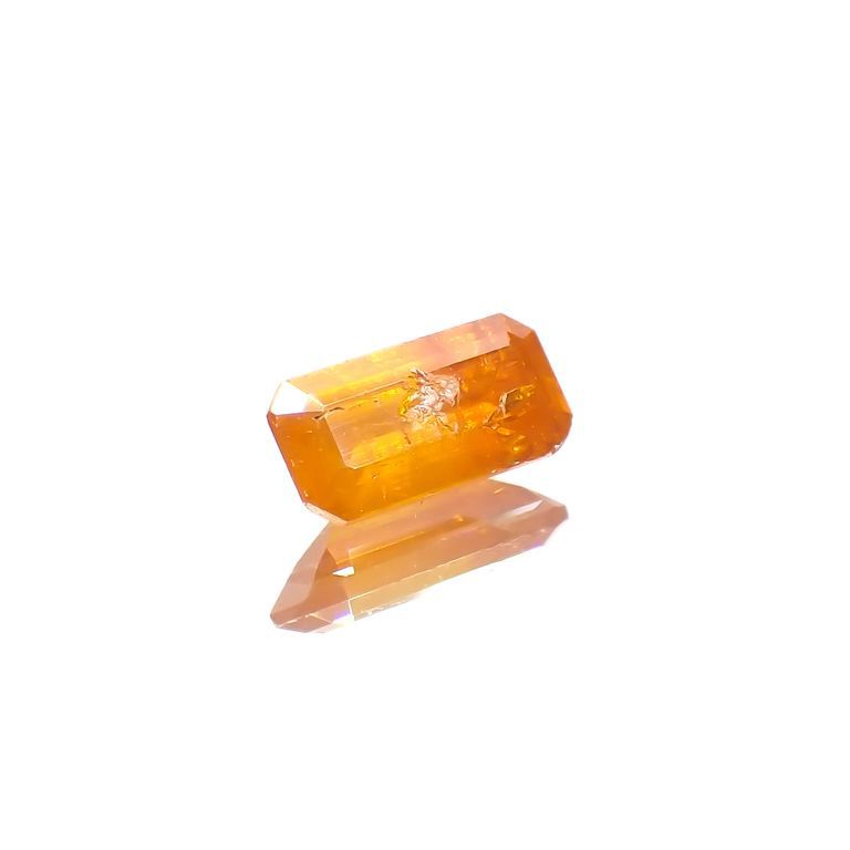 ウルフェナイト(宝石名ウルフェナイト)メキシコ産 0.444ct ソ付[221219723]5.2x2.6mm前後