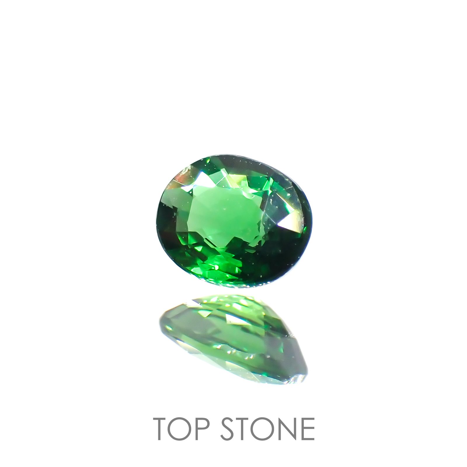 クロムトルマリン タンザニア産 0.27ct[220114169]4.5x3.6mm前後