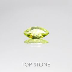 パロットクリソベリル インド産 ルース 0.45ct[20084676]7.8×3.9mm前後