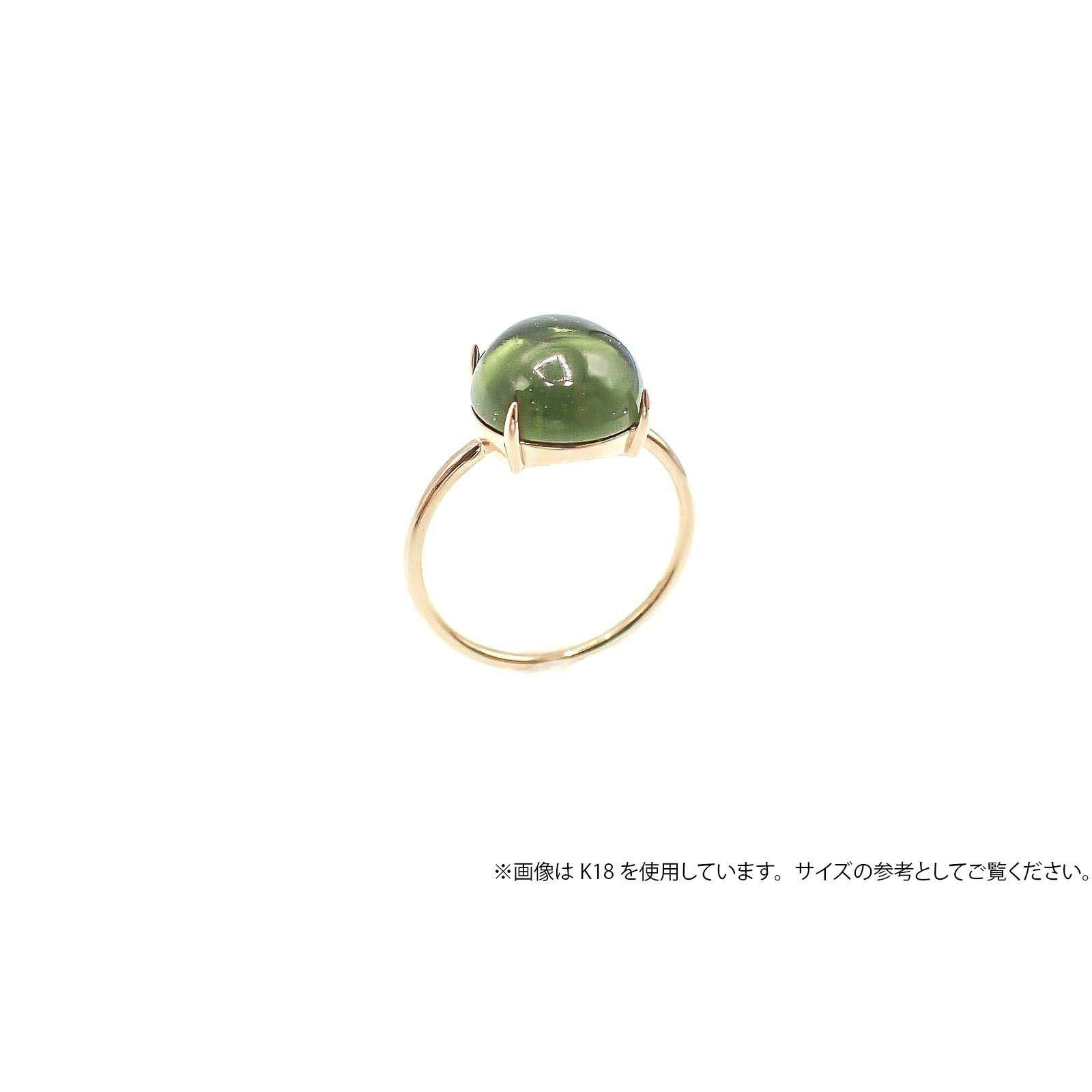 Pt900リング用空枠 ラウンドカボション爪留め つやあり 10mm用 [210913410]