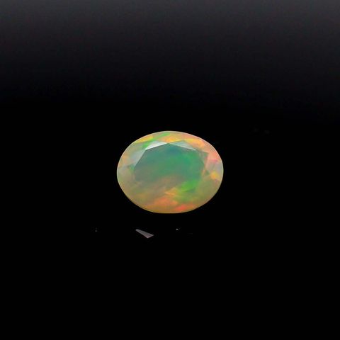 エチオピアオパール(宝石名オパール)エチオピア産 1.33ct 識別済[230722907]9.4x7.5mm前後
