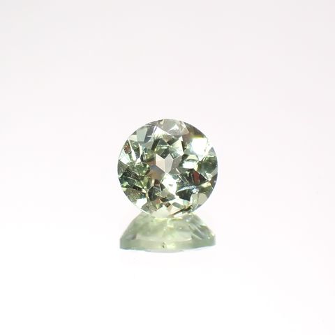 ミントガーネット タンザニア産 0.59ct[231023722]5.2x5.2mm前後