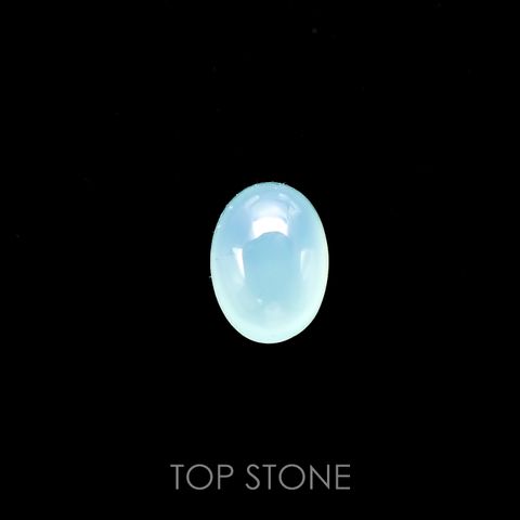 ブルースミソナイト(宝石名スミソナイト)ナミビア産 1.23ct 識別済[220616150]6.8x4.9mm前後