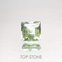 ルドウィジャイトインペリドット(宝石名ルドウィジャイトインペリドット) パキスタン産 1.29ct 識別済[211013503]6×5.9mm前後