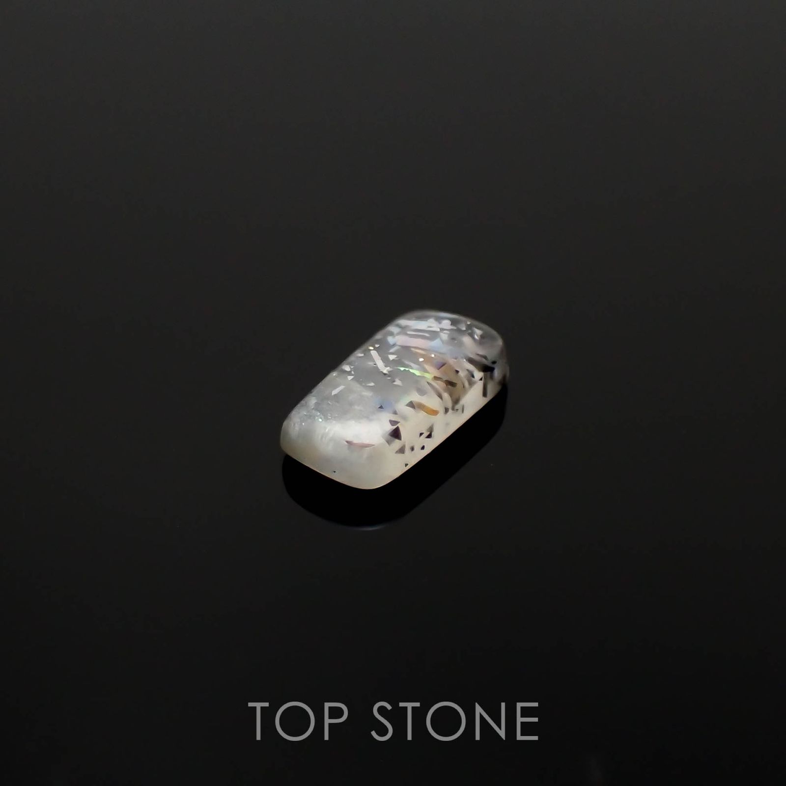 レインボーラティスサンストーン オーストラリア産 0.75ct[230220752]8.1x4mm前後