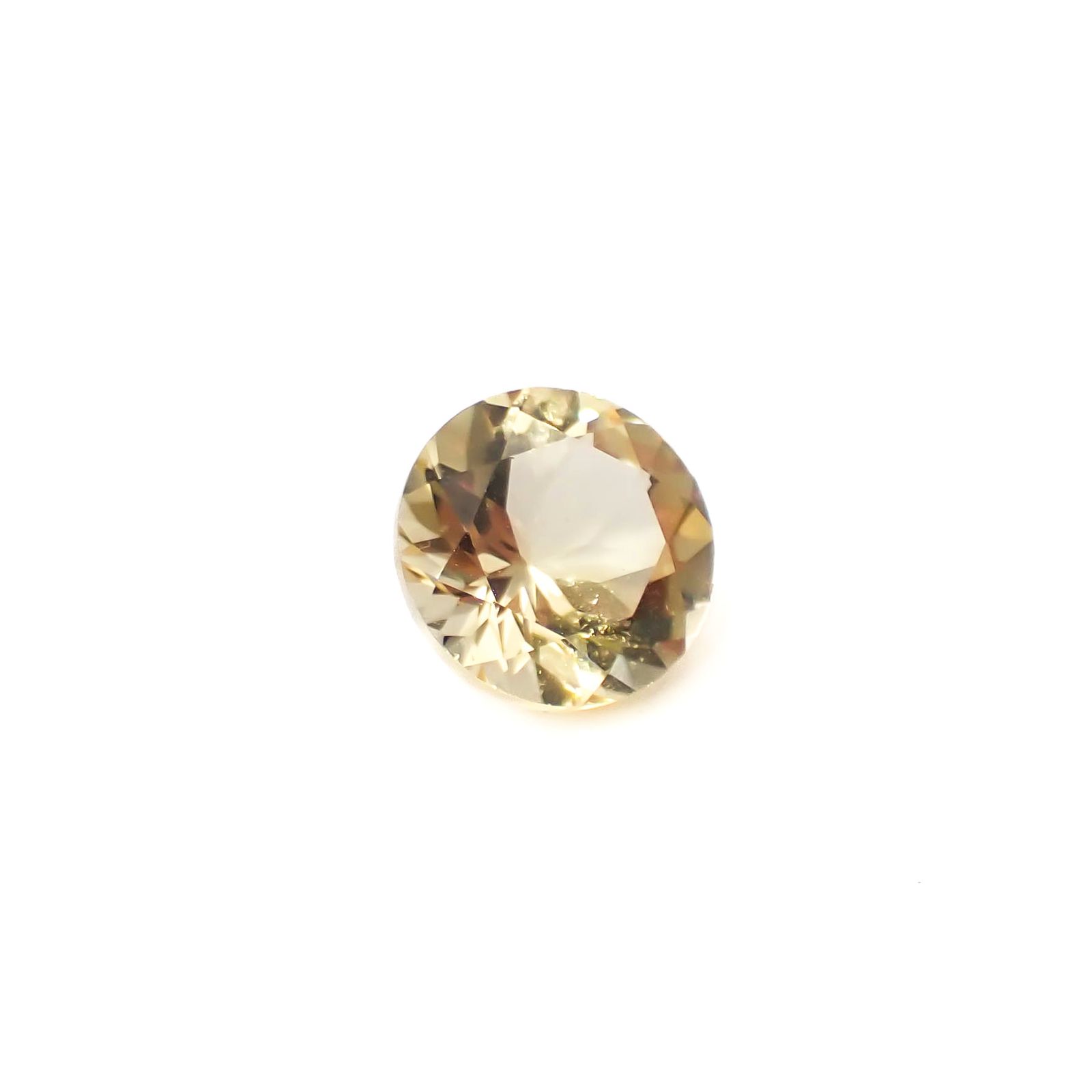 イエローベリル(宝石名イエロー・ベリル)ブラジル産 1.19ct 識別済[250329986]6.9x6.9mm前後