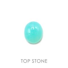 ブルーオパール ペルー産 ルース 3.29ct[20095489]12.1×10mm前後