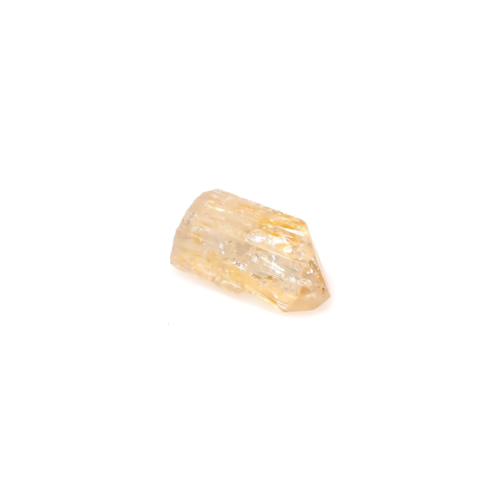 インペリアルトパーズ 原石 ザンビア産 13.12ct [241029241]18.3