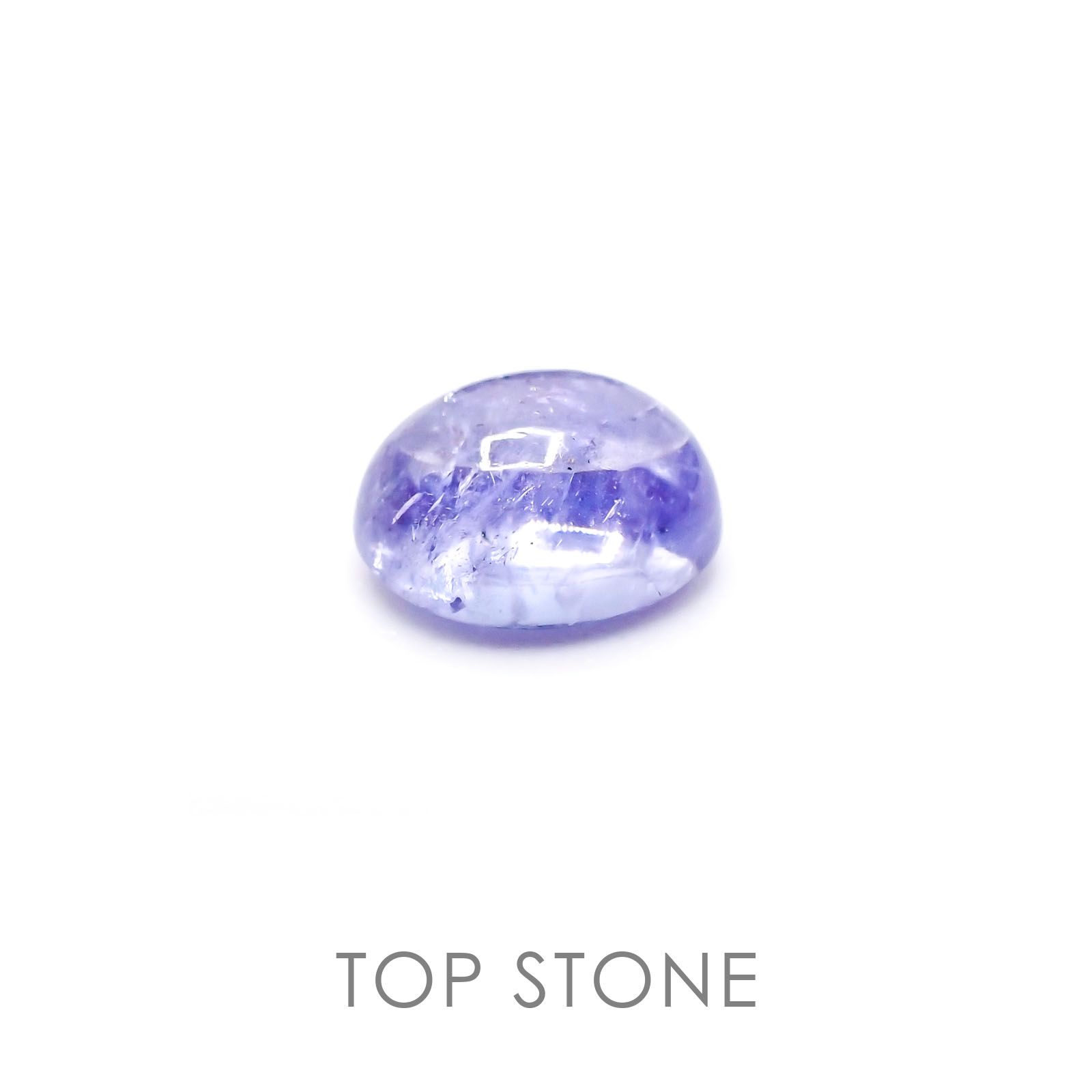 タンザナイト(ゾイサイト) タンザニア産 ルース 2.84ct[20106552]9.1×7.1mm前後