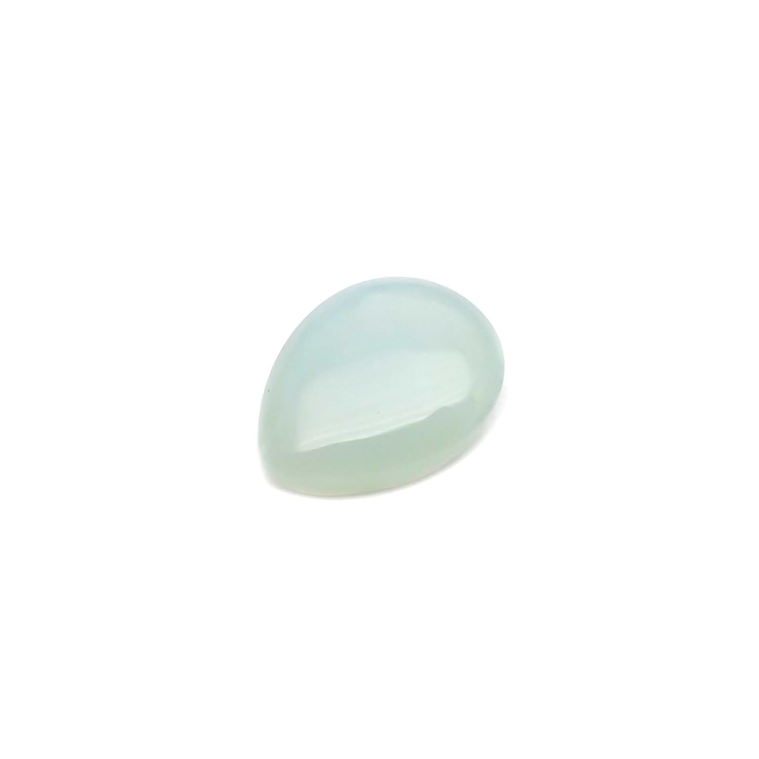 ブルーオパール(宝石名コモン オパール)ペルー産 1.04ct 識別済[230823075]7.9x6.1mm前後