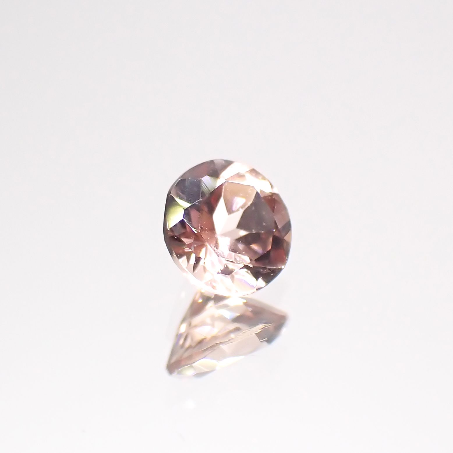 インペリアルトパーズ ブラジル産 0.16ct[230923511]3.3x3.3mm前後