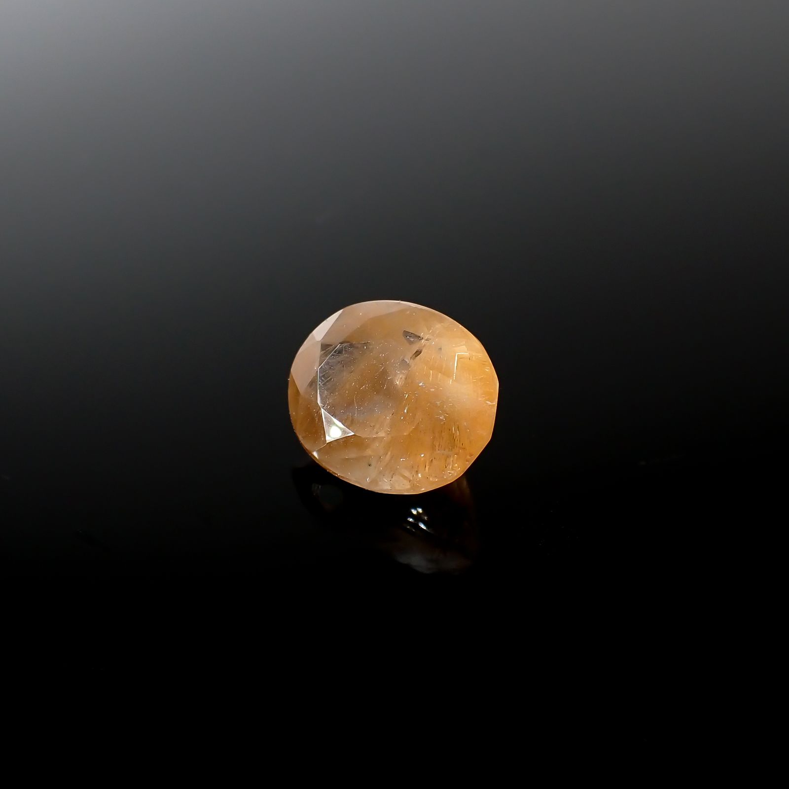 ポンポンクォーツ ブラジル産 7.28ct[240427217]13.7x11.3mm前後