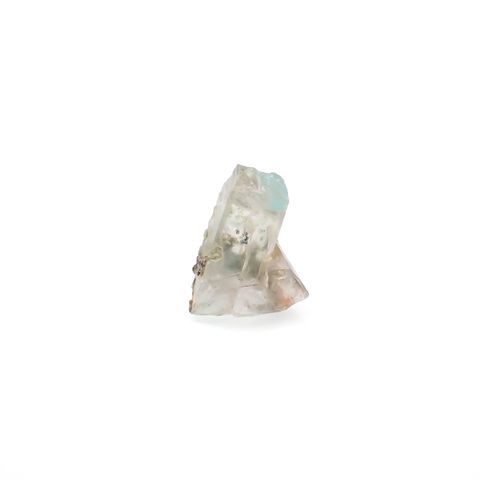 アホイト 原石(宝石名アホイト イン クォーツ)南アフリカ・メッシーナ鉱山産 4.17ct 識別済[230522035]13.5x10.9mm前後