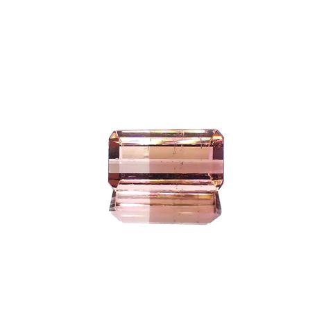 バイカラートルマリン(宝石名トルマリン)アフガニスタン産 識別済 1.49ct / 8.7x4.6mm前後 [260719558]
