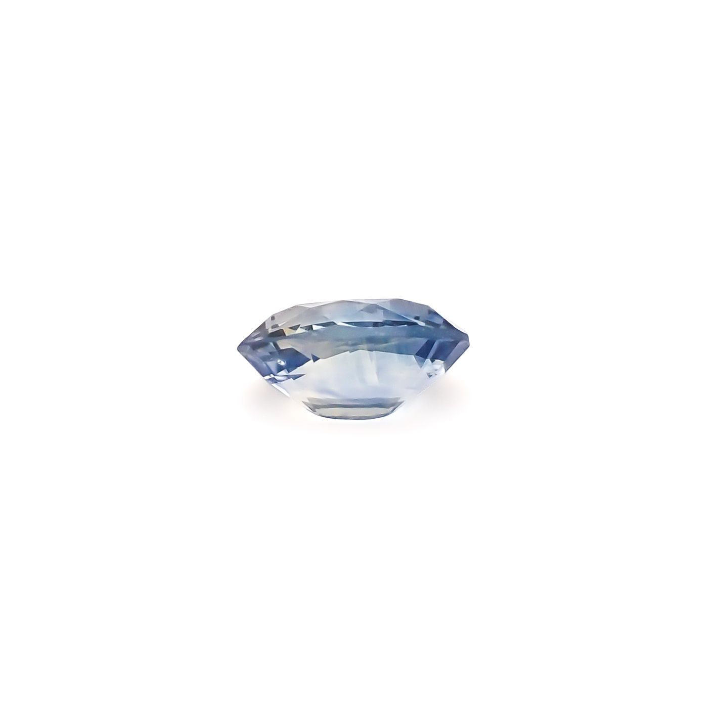 アイスブルーサファイア スリランカ/マダガスカル産 0.80ct / 6.3x4.8mm前後 [260732589]