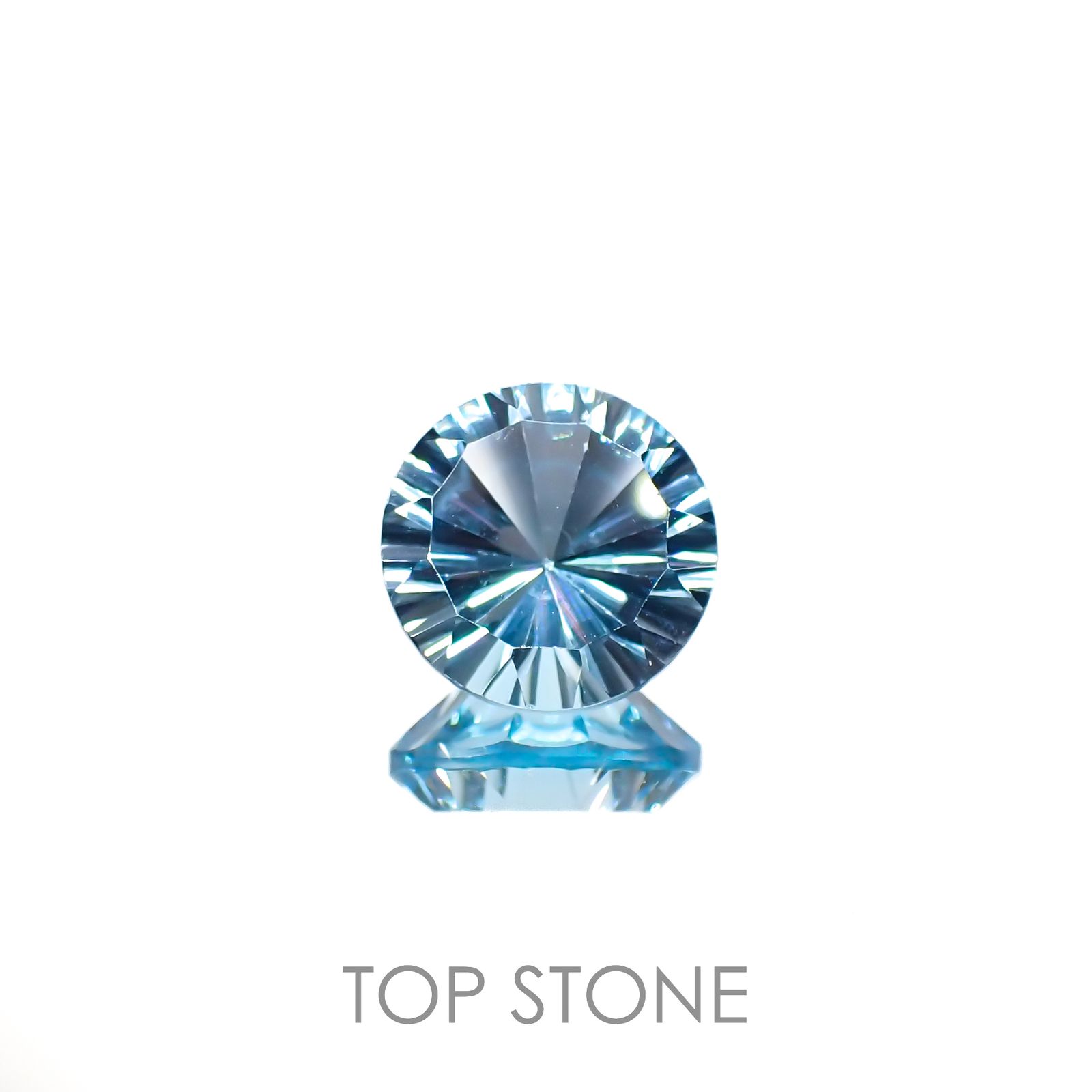 ブルートパーズ ブラジル産 4.31ct[221219344]9.9x9.9mm前後