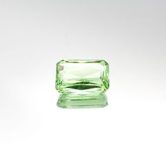 ミントガーネット(宝石名グリーン グロッシュラー・ガーネット)タンザニア・メレラニ鉱山産 1.27ct 識別済[230522258]7.6x5.2mm前後