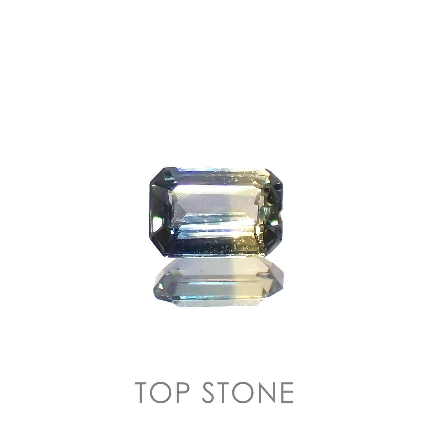 バイカラーサファイア マダガスカル/タンザニア産 0.14ct[230321019]3.5x2.4mm前後