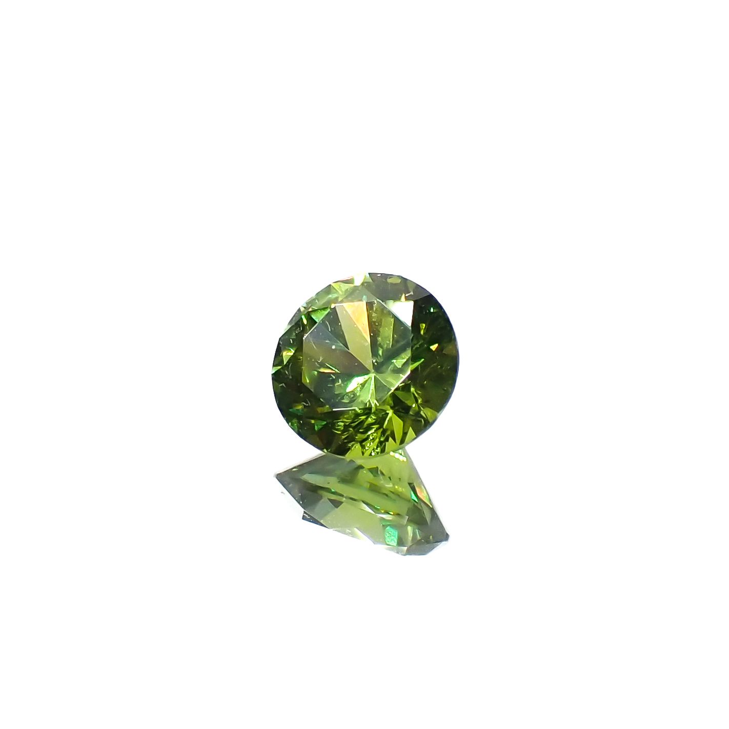 デマントイドガーネット ロシア産 0.56ct[240427193]4.9x4.9mm前後