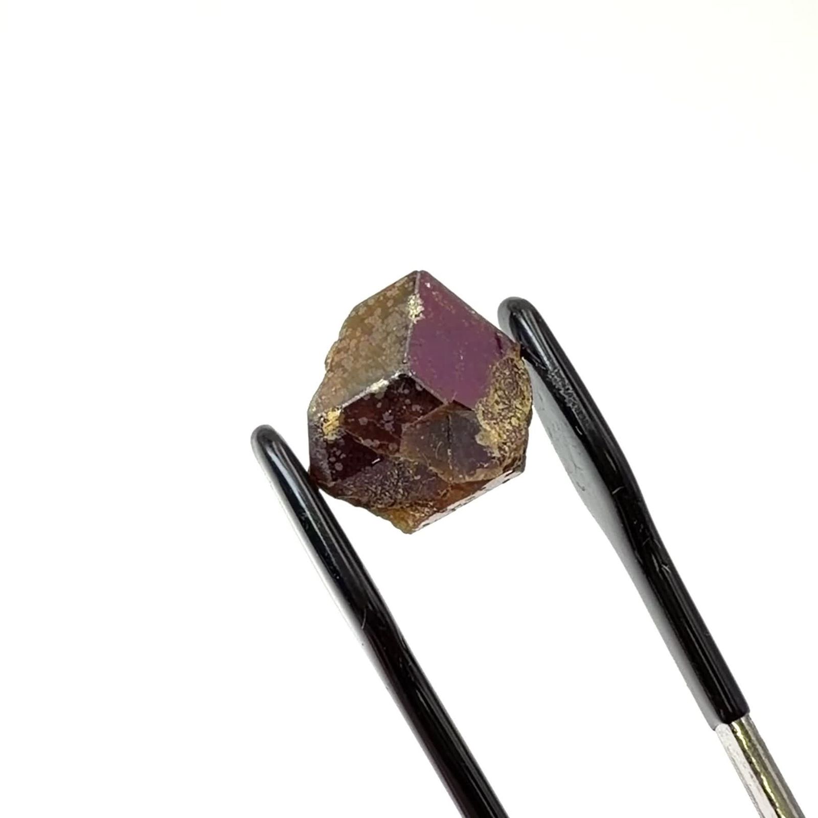 レインボーガーネット原石2個セット 日本・奈良県産 16.16ct(2pcs合計