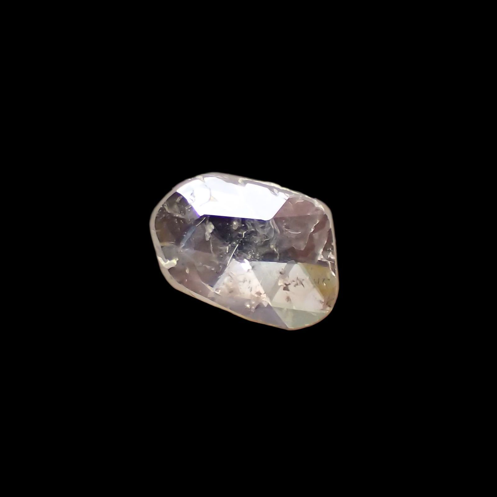 ◇ローズカット◇ダイヤモンド(宝石名ダイアモンド) 0.467ct ソ付(彩珠)[231024026]7.4x5mm前後