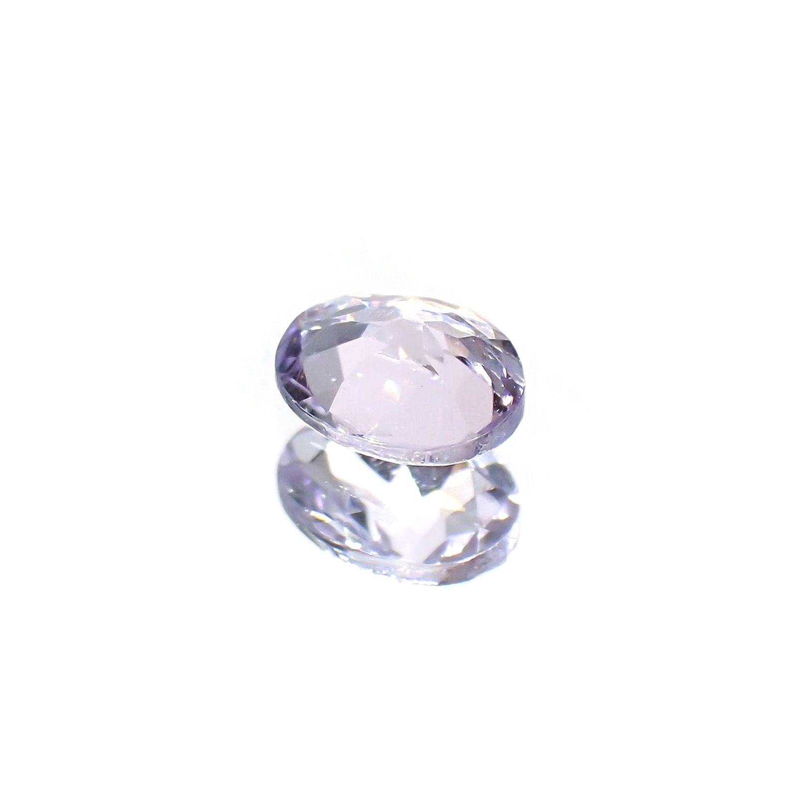 ラベンダーゾイサイト(宝石名ゾイサイト)タンザニア産 識別済 0.36ct / 5x4mm前後 [220115060]