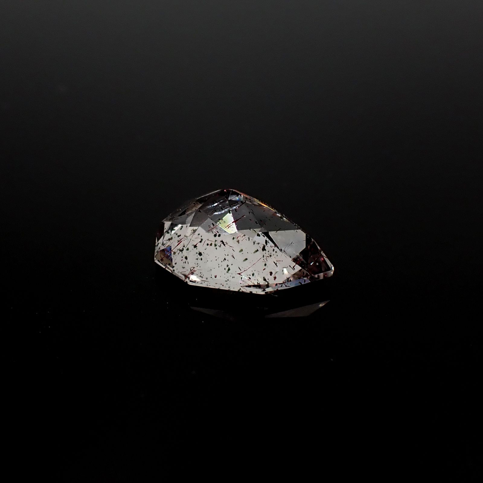 ◇カスタムカット◇ティンカーベルクォーツ ブラジル産 2.51ct[240628168]11.7x8.4mm前後