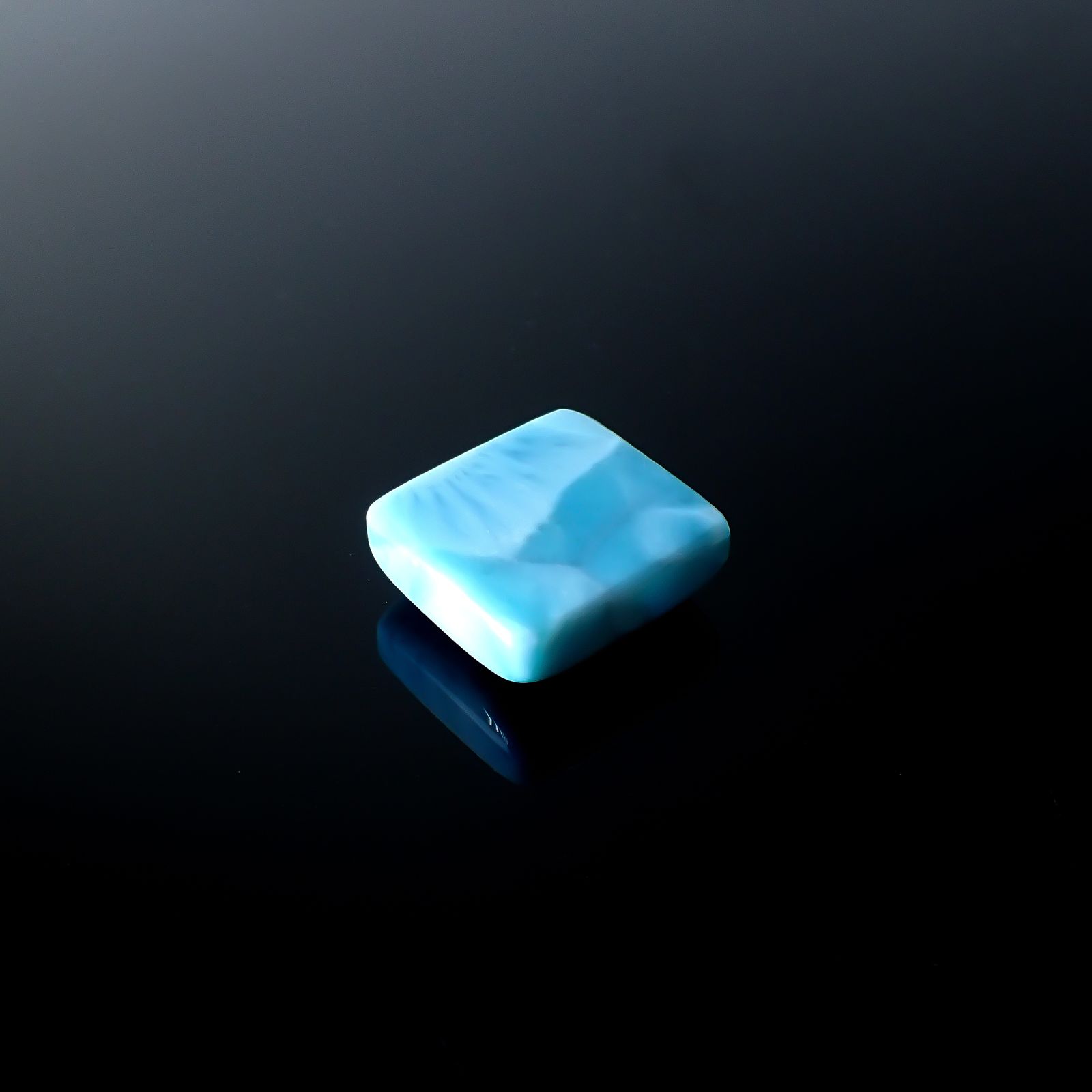 ラリマー ドミニカ共和国産 36.86ct / 20.7x19.3mm前後 [250630546]