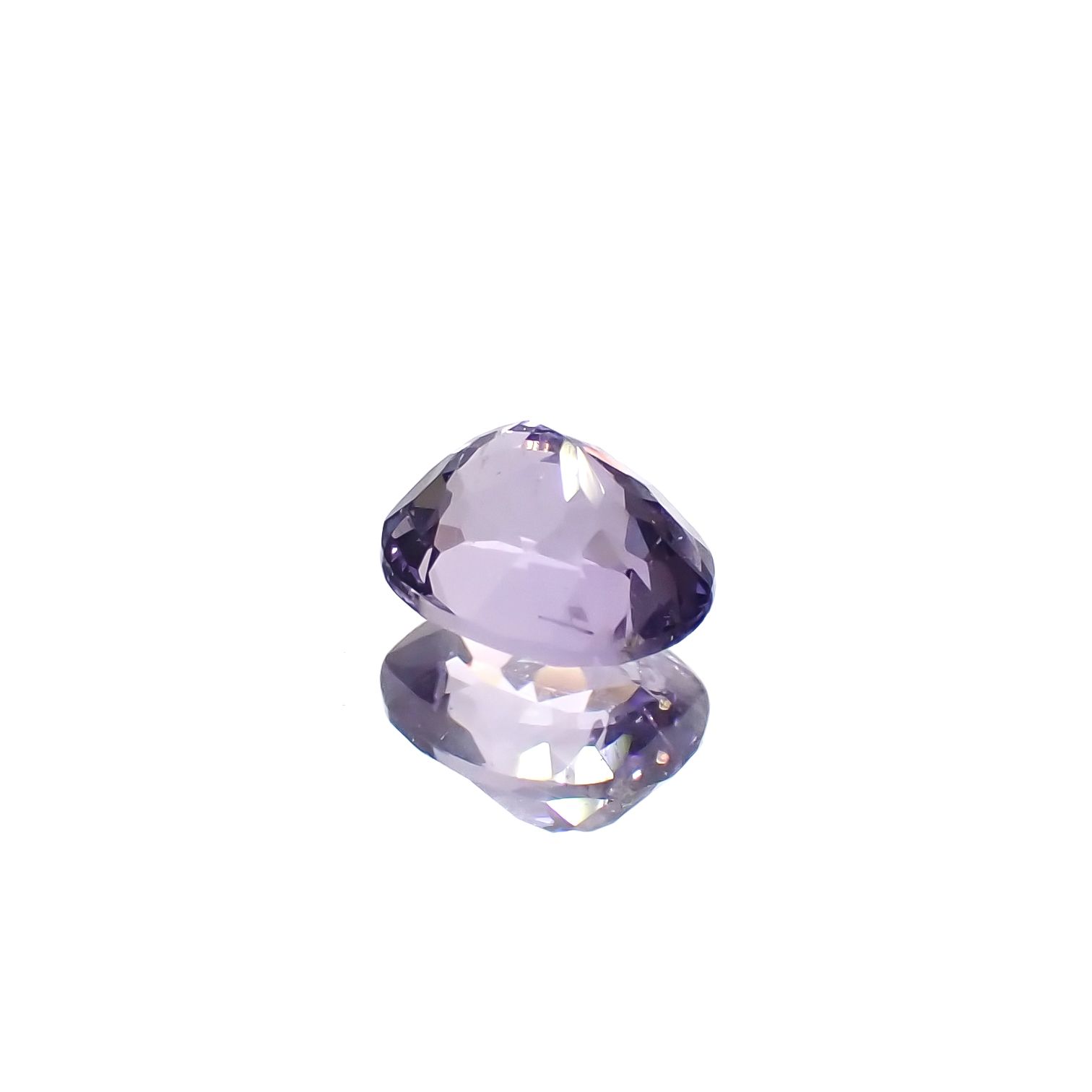 マリアライト(宝石名パープル・スキャポライト)スリランカ産 0.41ct 識別済[240326983]5.2x4.3mm前後