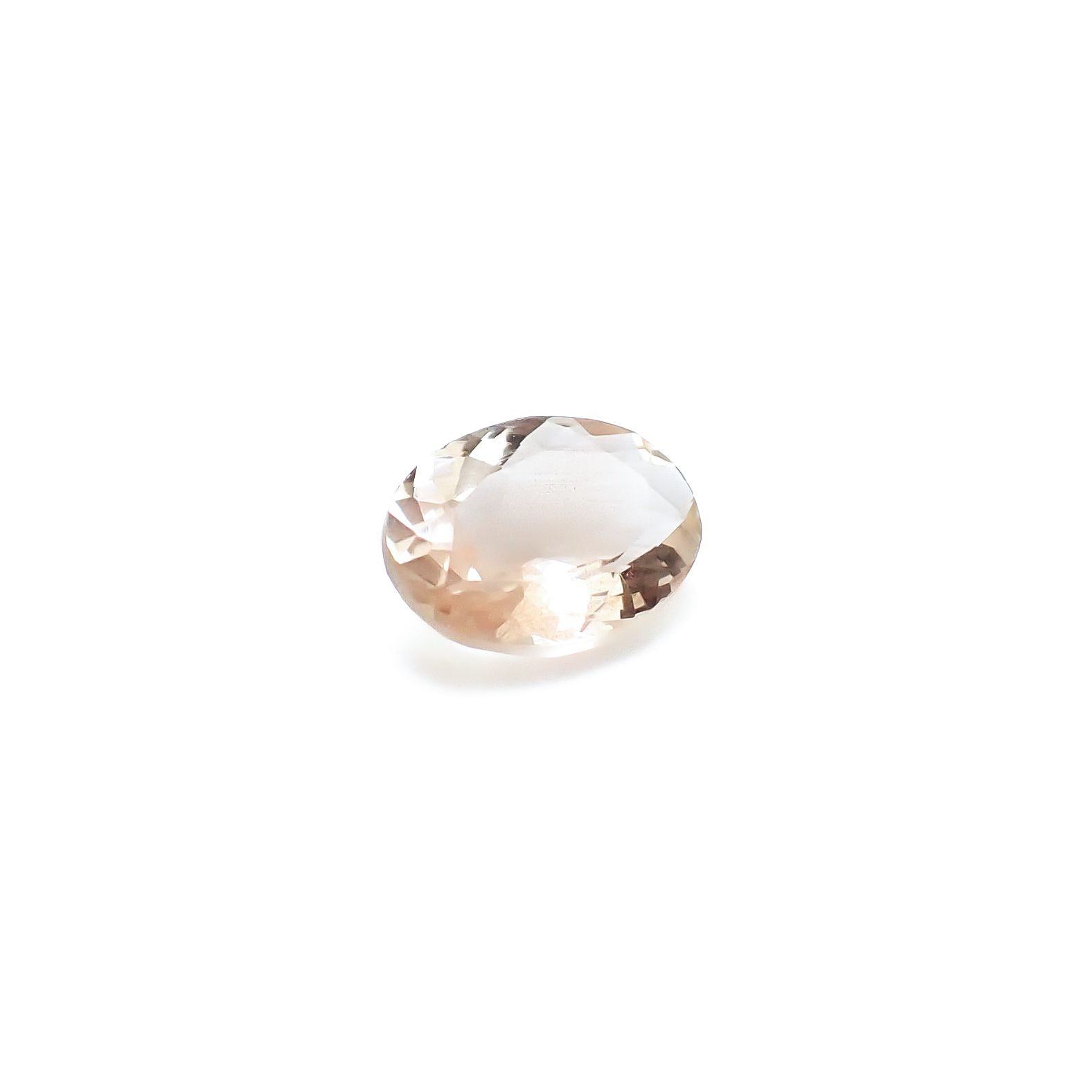 オレゴンサンストーン アメリカ・オレゴン州産 0.87ct / 7.7x5.8mm前後 [260732640]