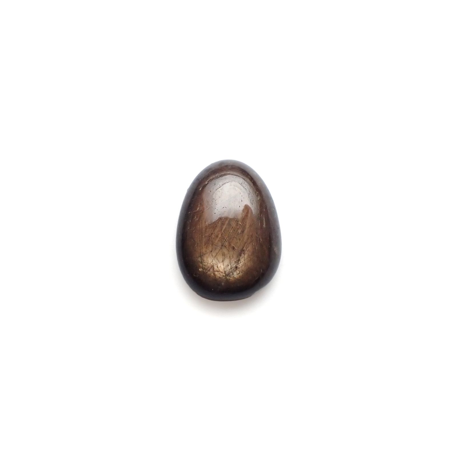 ◇フリーフォーム◇ゴールドシーンスターサファイア ケニア産 20.66ct[240527497]19.3x14.4mm前後
