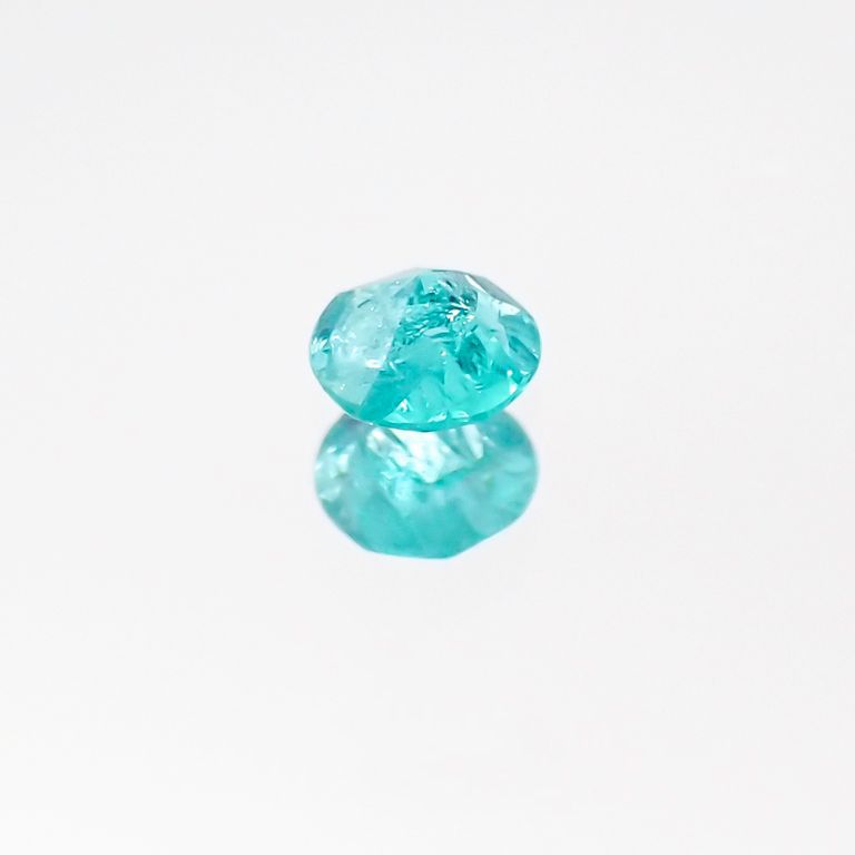 パライバトルマリン ブラジル産 ルース 0.035ct[20116968]2.6×2.6mm前後