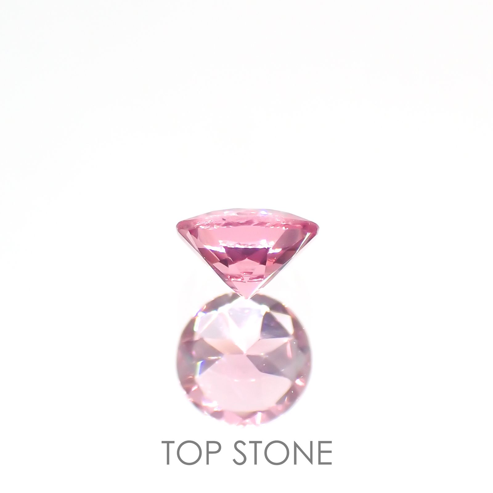 ホットピンクスピネル タンザニア産 ルース 0.25ct[210912589]3.7×3.7mm前後