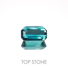 ブルートルマリン(宝石名トルマリン)アフガニスタン産 0.64ct 識別済[221219471]6.6x4mm前後