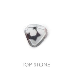 スライスカットダイヤモンド(宝石名ダイアモンド) 南アフリカ産 0.12ct 識別済[20106580]5×4.8mm前後
