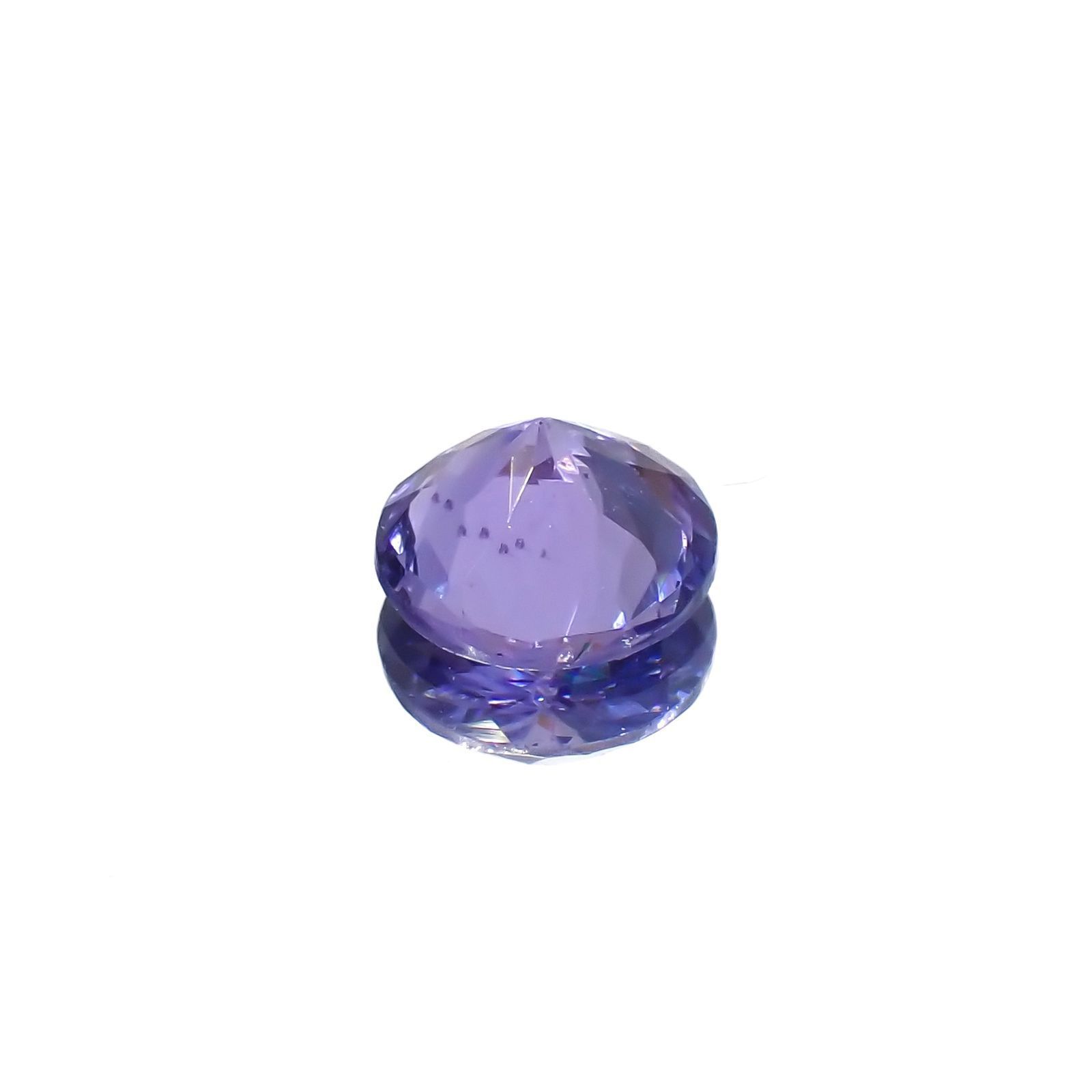 タンザナイト(宝石名タンザナイト)タンザニア産 0.70ct 識別済[220516042]5.9x5.9mm前後